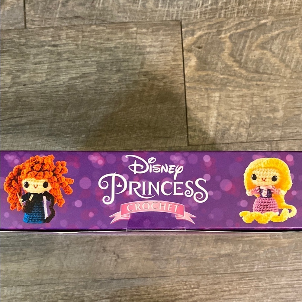 Disney Princess Crochet Kit with Red, Blue, Yellow, and White Yarn - Picture 7 of 11